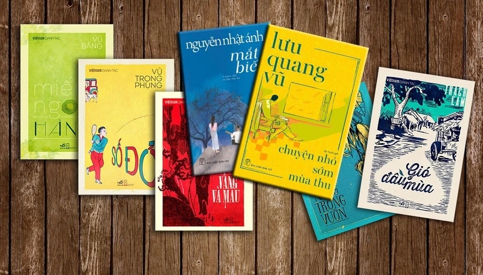Một số tác phẩm văn học Việt Nam. Ảnh: Arttimes.